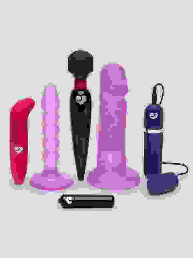 Lovehoney Rock My World Sex Toy Kit (6 Piece), Purple, hi-res